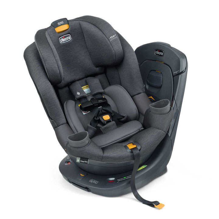 Chicco Fit360 ClearTex Rotating Convertible Car Seat in Carbon - image 1