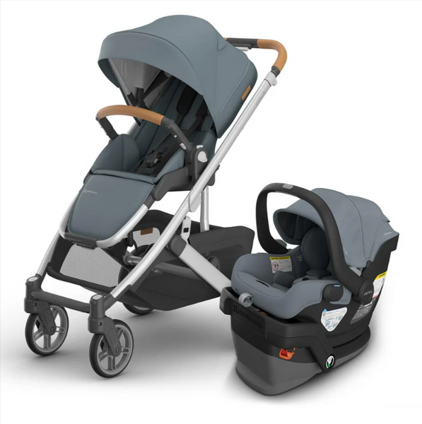 UPPAbaby Cruz V3 + Mesa V3 Travel System - Callum (Stone Blue