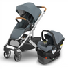 UPPAbaby Cruz V3 + Mesa V3 Travel System - Callum (Stone Blue)