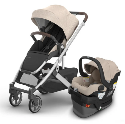 UPPAbaby Cruz V3 + Mesa V3 Travel System - Declan (Oat Mélange)
