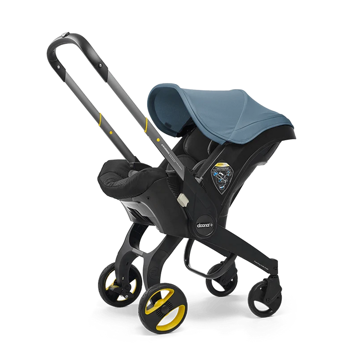 Doona+ Infant Car Seat &amp; Stroller — Ocean Blue — New — Packaging Imperfections