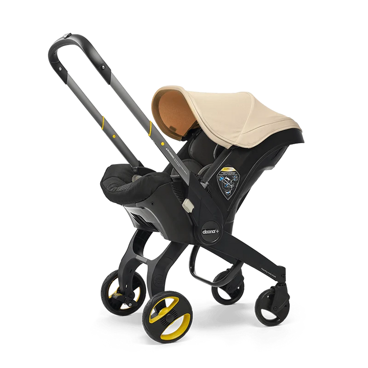 Doona+ Infant Car Seat &amp; Stroller — Sahara Sand — New — Packaging Imperfections