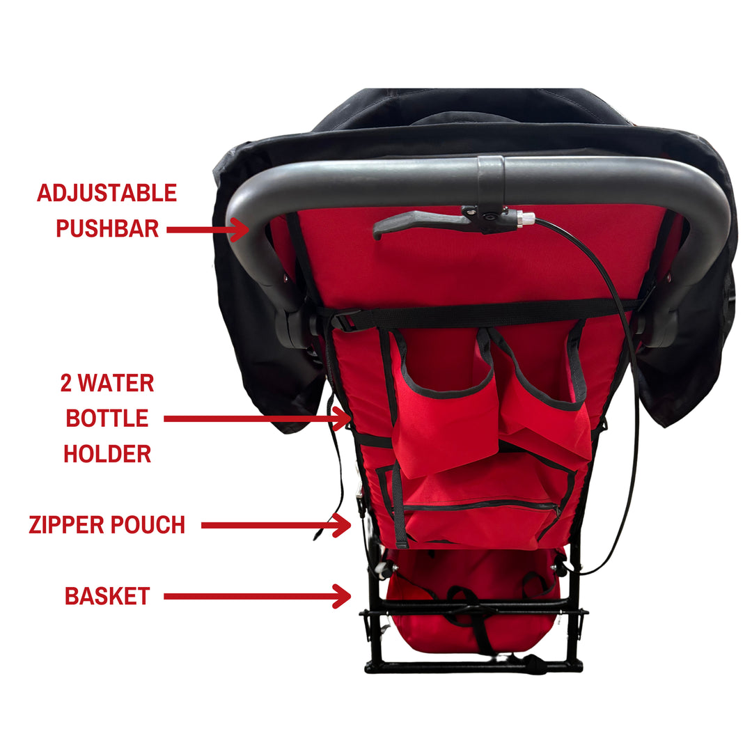 Adaptive Star Axiom IMPROV 2 Mobility Push Chair - Navy features 