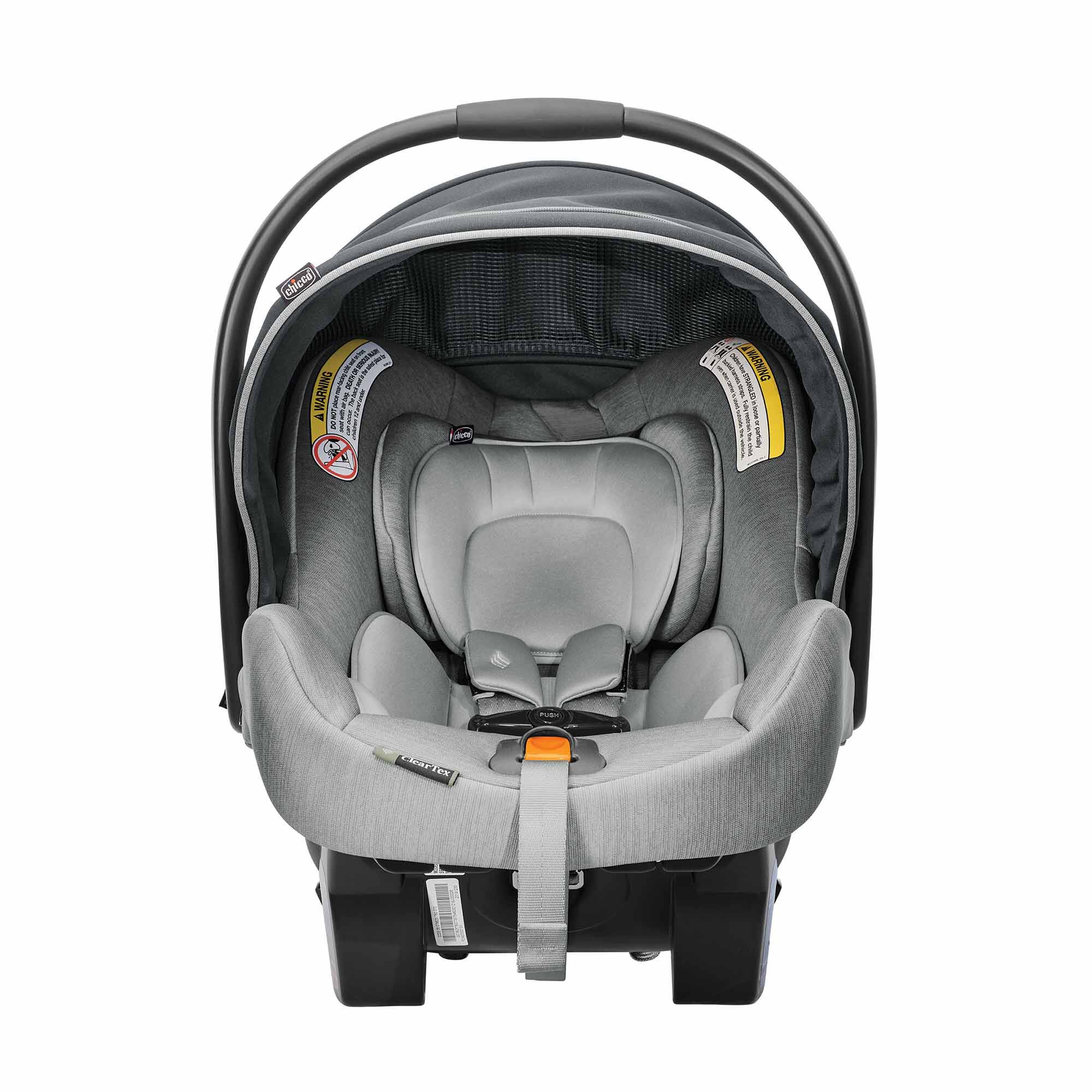 Chicco KeyFit 35 Zip ClearTex Infant Car Seat - Ash
