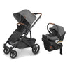 UPPAbaby Cruz V2 + Aria Travel System Bundle - Greyson (Charcoal Mélange)