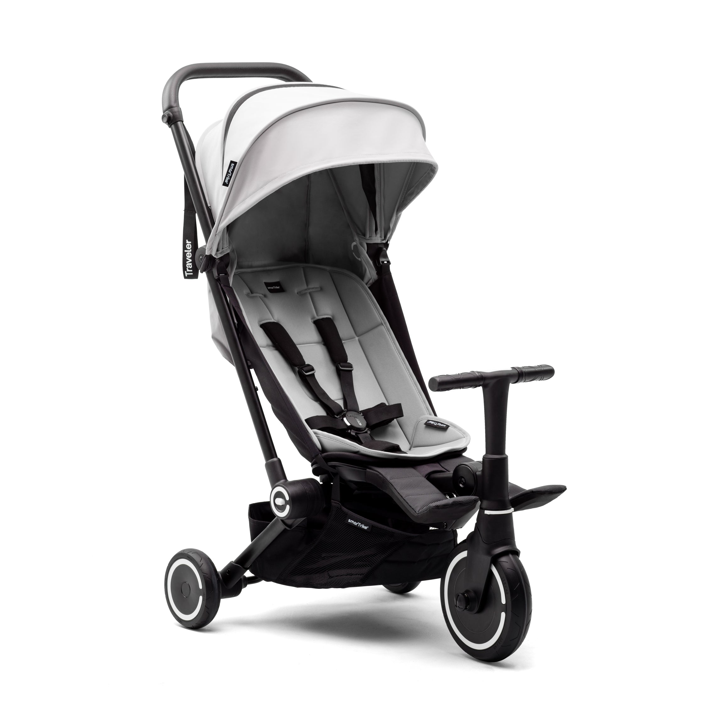smarTrike Traveler Stroller Trike - Everest Grey – Capitalkidz