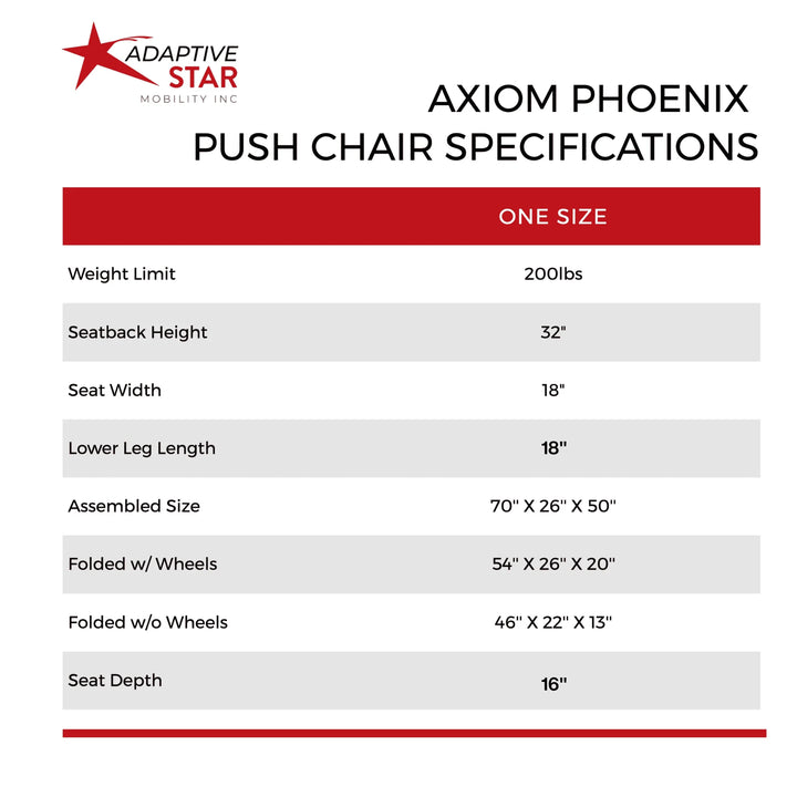 Adaptive Star Axiom Phoenix Push Chair Stroller in Royal - image 4