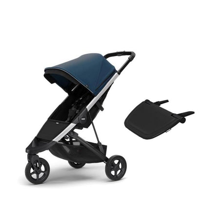 Thule 2025 Spring Stroller + Free Leg Rest - Majolica Blue
