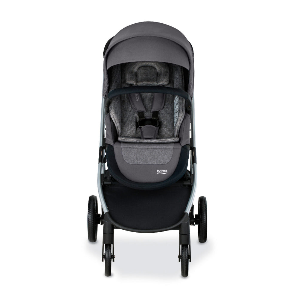 Britax Grove Modular Stroller - Pindot Stone - front view