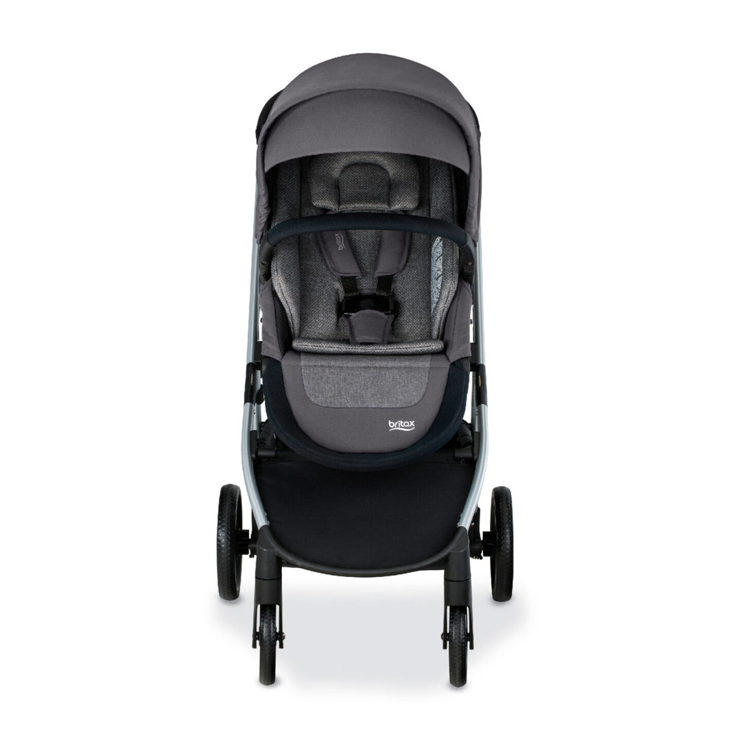 Britax Grove Modular Stroller - Pindot Stone - front view
