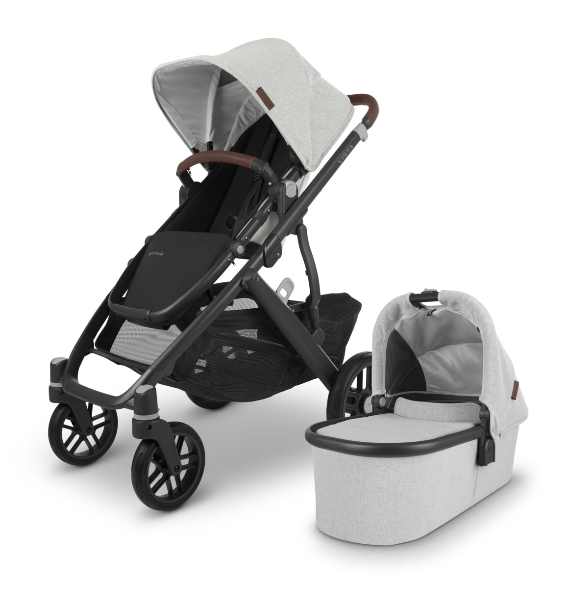 uppababy vista 2020 jake UPPAbaby Vista V2 + Mesa V2 Travel System, Anthony/Jake (White & Grey – Capitalkidz