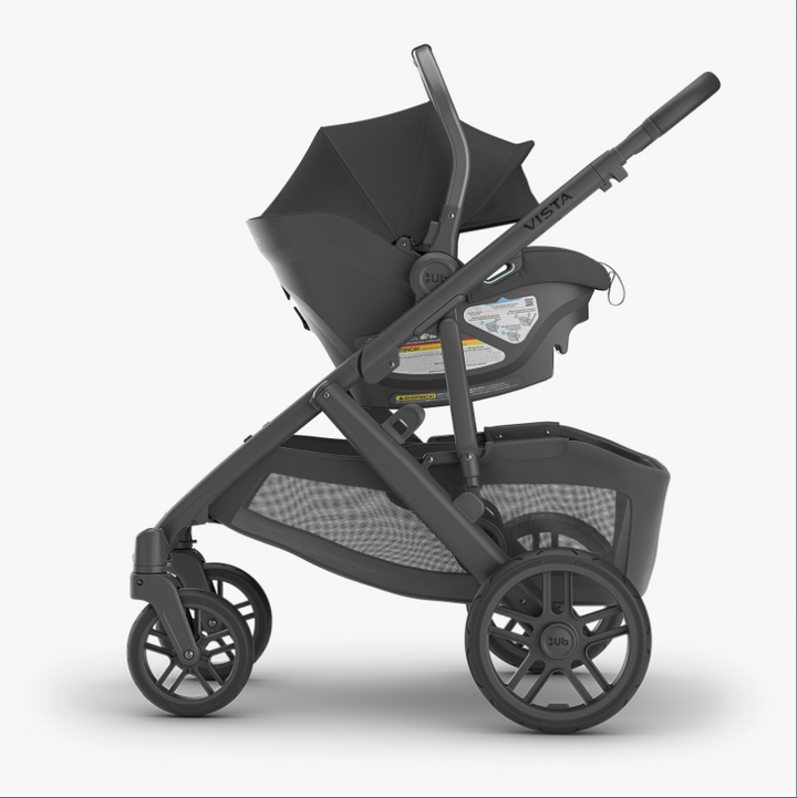 UPPAbaby Vista V2 + Aria V2 Travel System - Jake (Charcoal)
