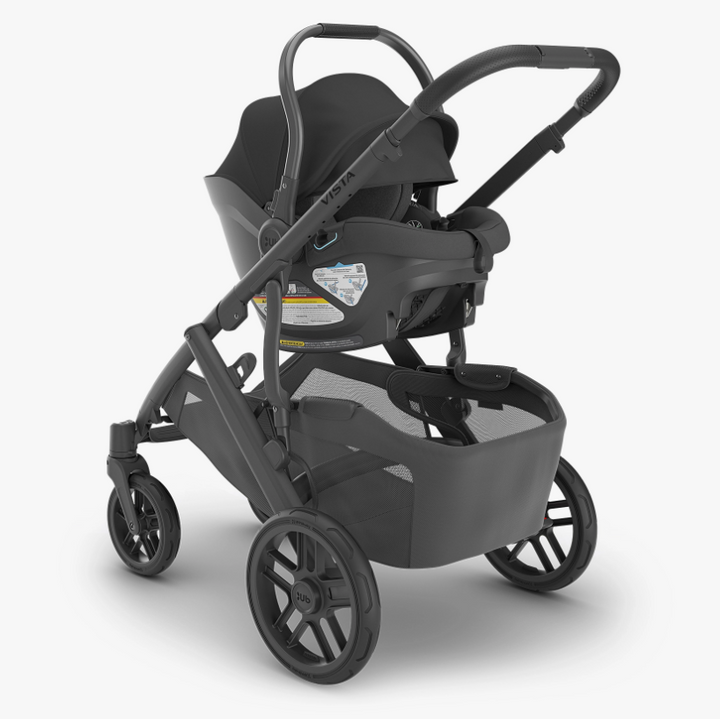 UPPAbaby Vista V2 + Aria V2 Travel System - Jake (Charcoal)