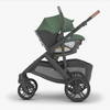 UPPAbaby Vista V2 + Aria Travel System - Gwen (Green Mélange)