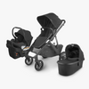 UPPAbaby Vista V2 + Aria Travel System - Greyson (Charcoal Mélange)