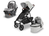 UPPAbaby Vista V2 + Mesa V2 Travel System Bundle - Anthony / Stella (White and Grey Chenille / Grey Melange)