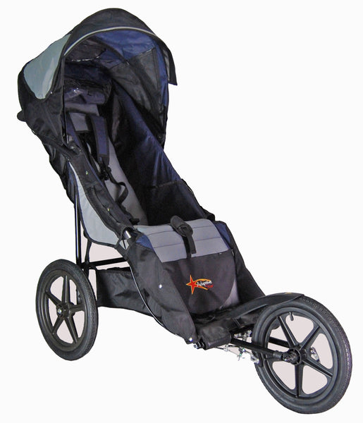 Adaptive Star Axiom Improv Mobility Push Chair - Navy 