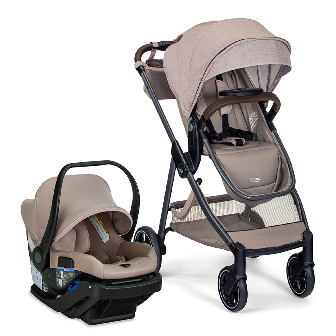 Britax Phases Travel System Teak front view
