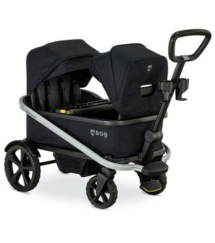 BOB Renegade (3 Seater) Stroller Wagon + Canopies Bundle - Nightfall