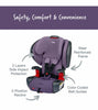 Britax Grow With You ClickTight Plus Harness Booster Car Seat - Purple Ombre