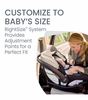 Britax Willow Brook S+ Travel System with Alpine Anti-Rebound Base - Sand Onyx