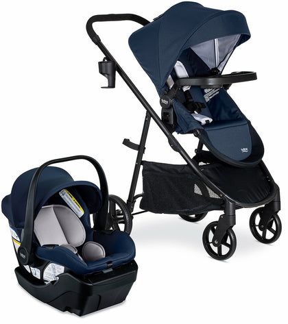 Britax Willow Brook Travel System - Navy Glacier