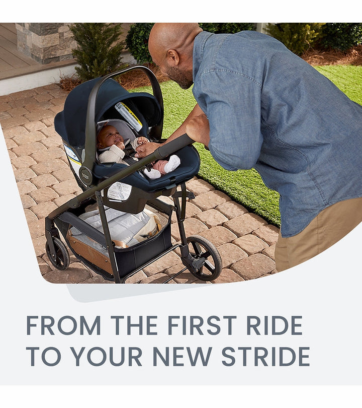 Britax Willow Brook Travel System - Navy Glacier