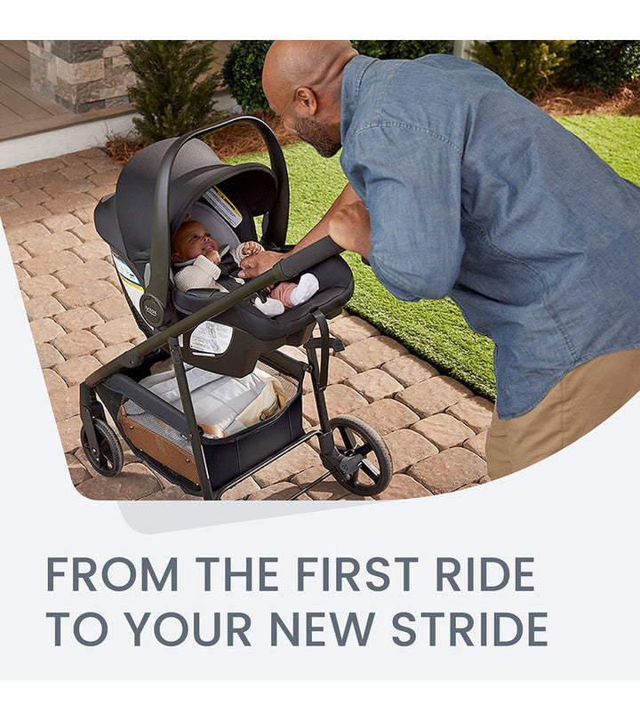 Britax Willow Brook Travel System - Onyx Glacier