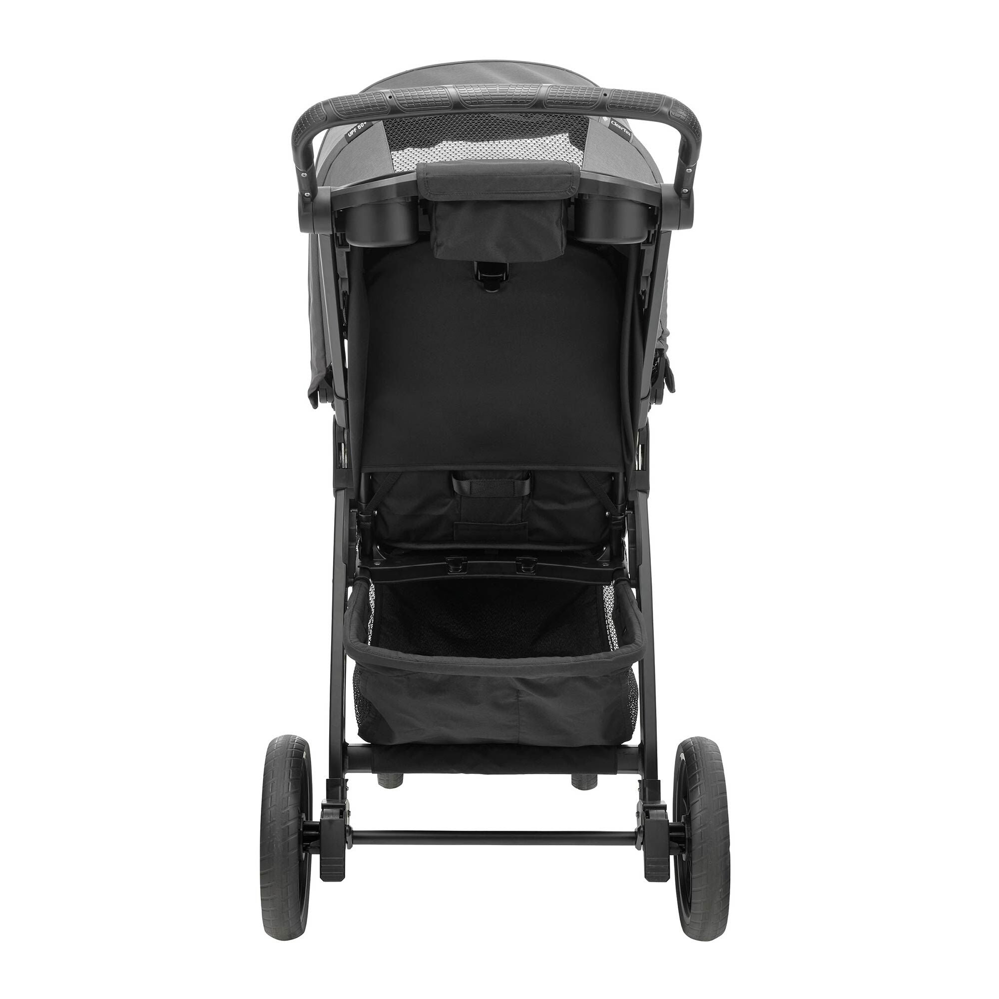 Chicco Bravo LE ClearTex Quick-Fold Stroller - Pewter