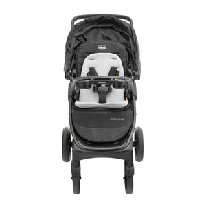 Chicco Bravo LE ClearTex Quick-Fold Stroller - Pewter