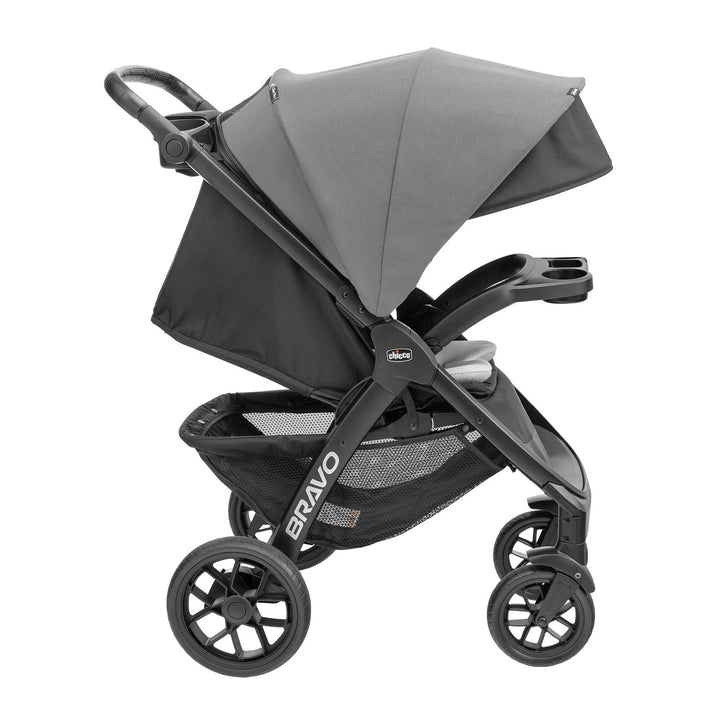 Chicco Bravo LE ClearTex Quick-Fold Stroller - Pewter