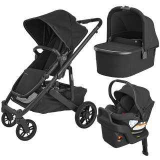 UPPAbaby Cruz V2 + Bassinet V3 + Aria V2 Travel System