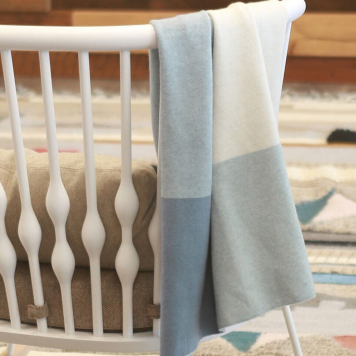 UPPAbaby Knit Blanket in Blue Multi / Color Block - image 1