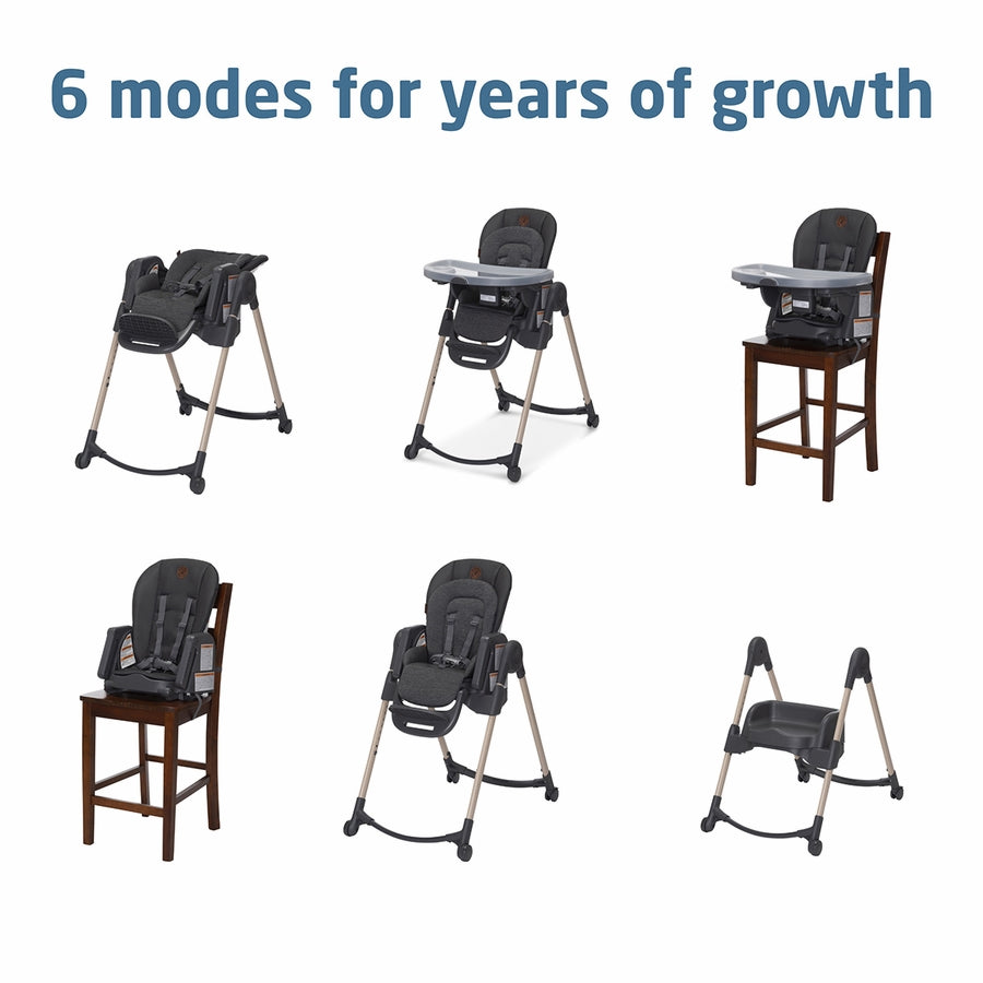Maxi-Cosi Minla 6-in-1 High Chair in Classic Graphite - image 5