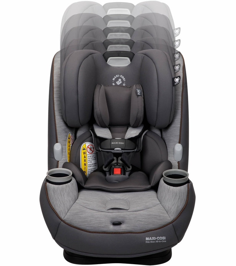 Maxi Cosi Pria Max All in One Convertible Car Seat, Essential Black