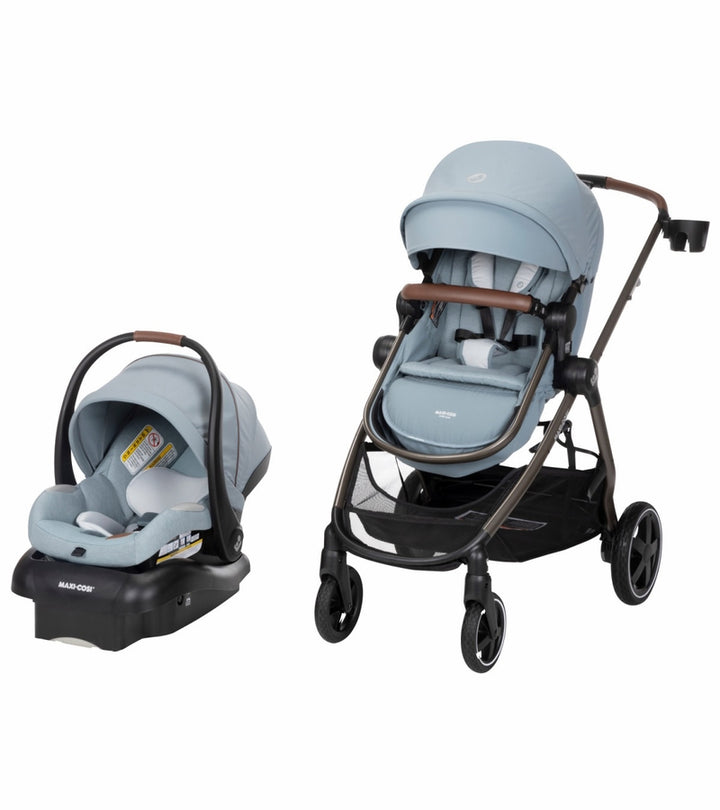Maxi-Cosi 2026 Zelia 2 Luxe 5-in-1 Modular Travel System - New Hope Grey