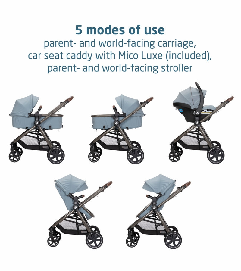 maxi cosi new stroller Maxi Cosi Zelia Luxe 5-in-1 Modular Travel System