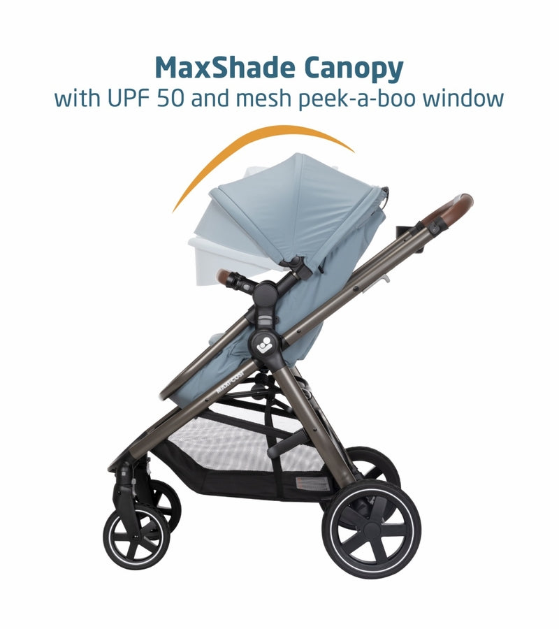 Maxi-Cosi 2026 Zelia 2 Luxe 5-in-1 Modular Travel System - New Hope Grey