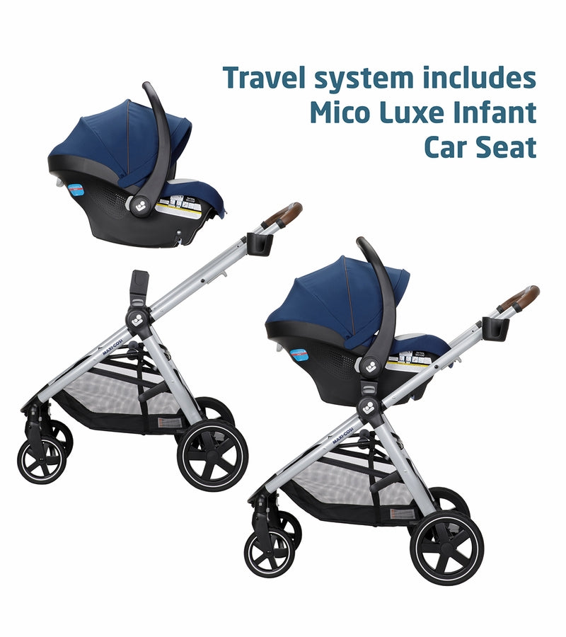 Maxi-Cosi 2026 Zelia 2 Luxe 5-in-1 Modular Travel System - New Hope Navy