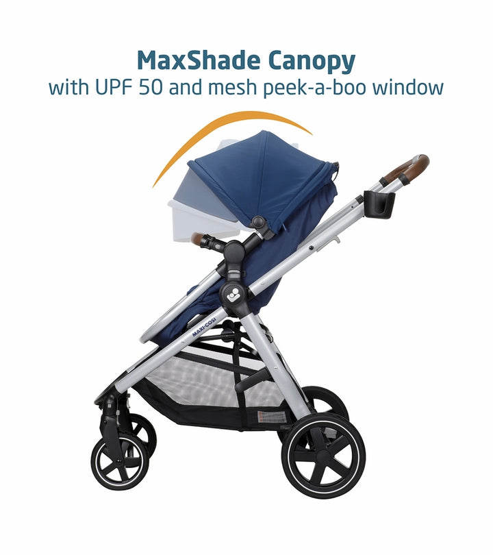 Maxi-Cosi 2026 Zelia 2 Luxe 5-in-1 Modular Travel System - New Hope Navy