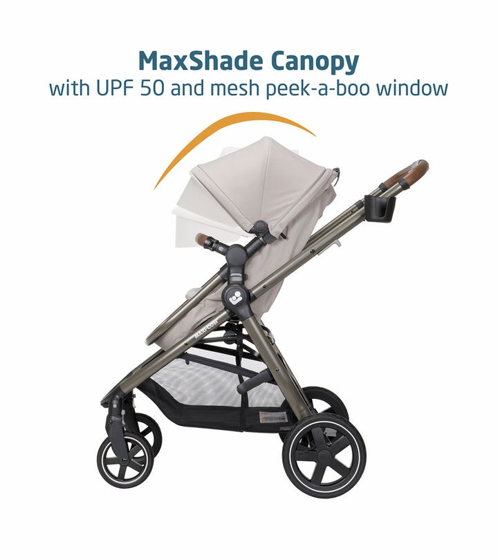 Maxi-Cosi Zelia 2 Luxe 5-in-1 Modular Travel System in New Hope Tan - image 4