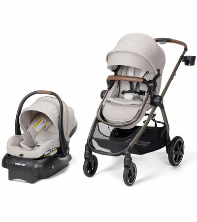 Maxi-Cosi 2026 Zelia 2 Luxe 5-in-1 Modular Travel System - New Hope Tan
