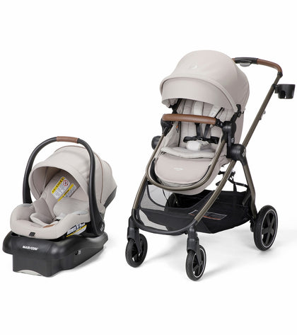 Maxi-Cosi 2025 Zelia 2 Luxe 5-in-1 Modular Travel System - New Hope Tan