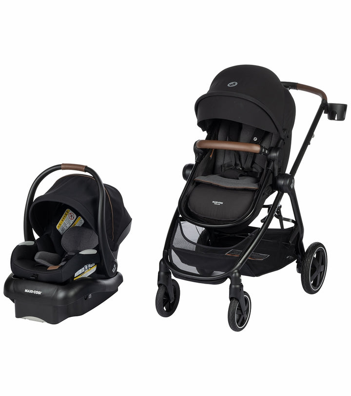 Maxi-Cosi 2026 Zelia 2 Luxe 5-in-1 Modular Travel System - New Hope Black