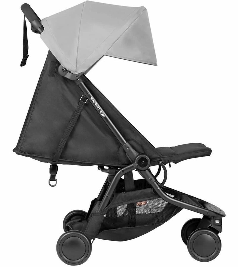 Mountain Buggy Nano V3 Silver — new with torn packaging