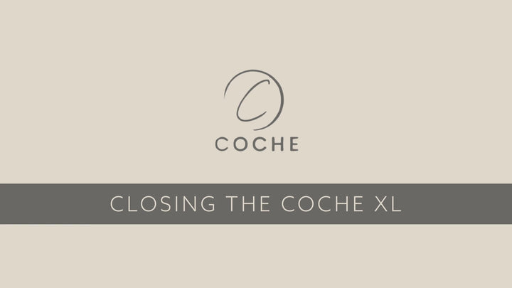Coche XL stroller closing demonstration