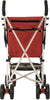 Coche XL Lightweight Special Needs Stroller/Transport Chair, Red