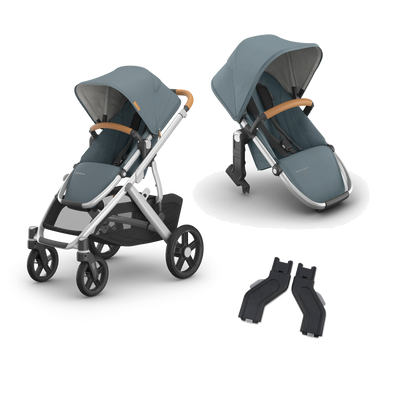 UPPAbaby Vista V3 Growing Family Double Stroller