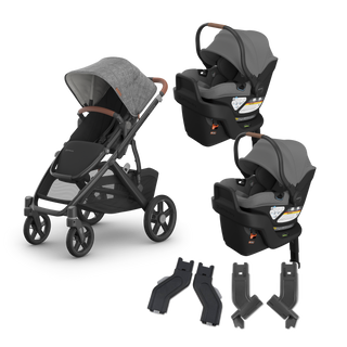 UPPAbaby Vista V3 Twin Aria V2 Travel System