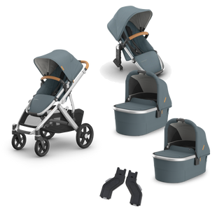 UPPAbaby Vista V3 Twin Bassinet Grow Stroller